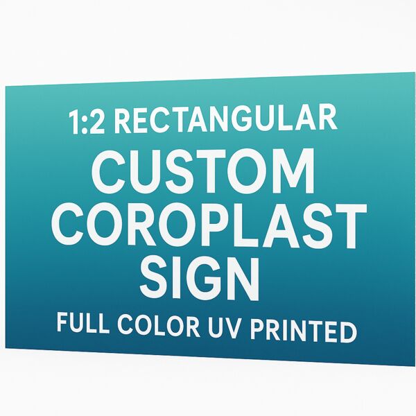 48" x 96" (1:2) Rectangular Custom Coroplast – Custom Printed Outdoor Signage Thumbnail